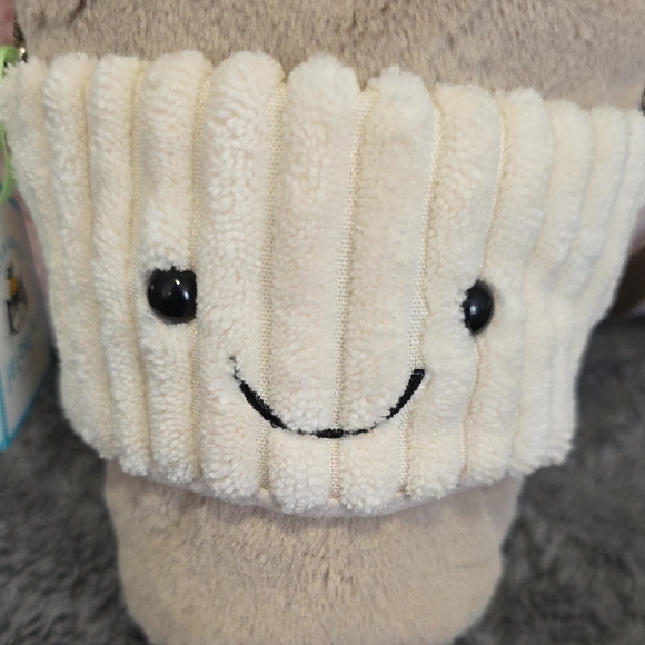 Jellycat Amuseables Coffe On The Go Shoulder Bag - Picture 2 of 10